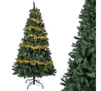YEAUPE PRO Abete artificiale da 180 cm con sistema pieghevole, 800 punte in PVC, diametro 105 cm, ideale come albero di Natale per hotel, supermercati e soggiorno