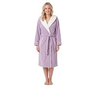 YEAUPE PRO Accaparra da donna con cappuccio in spugna, lavanda, taglia XL