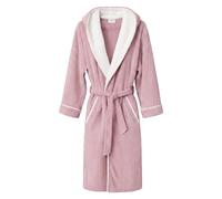 YEAUPE PRO Accapello con cappuccio da donna, 100% cotone, rosa chiaro, taglia S