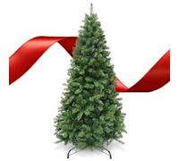 YEAUPE PRO Albero di Natale Artificiale 180 cm - 800 Punte | Montaggio Semplice a 3 Sezioni | Adatto per Interni ed Esterni, Soggiorno e Giardino | Albero in PVC, Verde