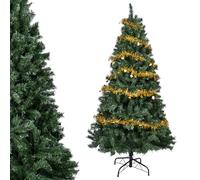 YEAUPE PRO Albero di Natale artificiale, 180 cm (diametro 105 cm), 800 punte in PVC, pratico sistema di schermatura pieghevole, per casa, negozio ed eventi
