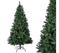 YEAUPE PRO Albero di Natale artificiale 180 cm (diametro circa 105 cm) ca. 800 punte, albero di Natale in PVC artificiale, sistema di schermatura pieghevole, ideale per soggiorno, supermercato e hotel