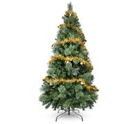 YEAUPE PRO Albero di Natale Artificiale in PVC 165cm con 800 Punte, 3 Sezioni per Montaggio Facile, Compatto, Base in Metallo