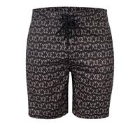 YEAZ Pantaloncini da bagno 'Dazzers' grigio / nero Uomo - Abbigliamento - Moda mare - Pantaloncini da mare YEAZ XL