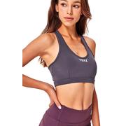 YEAZ Top sportivo 'Attitude' grigio basalto / bianco Donna YEAZ S