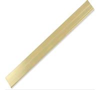 YebiO Barra Piatta in Ottone, Spessore 6 Mm, Lunghezza 500 Mm, Barra Piatta in Ottone, Lamiera Solida/50Mm