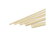 YebiO Bastone per Barra in Ottone Fatto a Mano, Perchinari e Altri Campi Accessori per Giocattoli Fai da Te/400Mm/12Mm 1Pcs