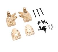Yechiry 1 Coppia di Tazze di Sterzo Sostitutive, Tazze di Sterzo di Ricambio RC, Componenti in Ottone con Usura Ad Alta densità Che Resiste per L'auto RC Assiale Gilamon 1/8