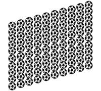 Yechiry 100 Toppe Ricamate Squisite per Palloni da Calcio, Pratiche per la Decorazione Fai da Te, 3 Cm, per Accessori di Abbigliamento