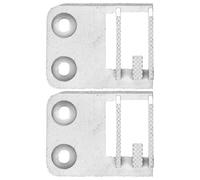 Yechiry 2 Pezzi Piastra Ago a Forma di E per Griffa per Macchina da Cucire Multifunzionale per Compatibile con Materiale in Ferro Durevole 35 Mm/1,4 Pollici