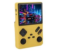 Yechiry 2025 Nuovo Aggiornamento V40 Pro Console di Gioco Portatile retrò 256 GB, Open Source per Videogiochi Portatili di da 3,5 Pollici Schermata HD, Batteria da 3800 MAh (YELLOW)