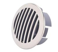 Yechiry 4pcs RV Airflow Selow Flione, Coperchio di Sfiato a Flusso d'Aria di Barche, Griglia di Ventilazione Marina in Acciaio Inossidabile 3,5 Pollici con Finitura Lucidata per Yacht,