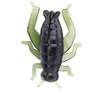 Yechiry 50 Esche da Pesca, Insetti da Cricket in Plastica Morbida Verde con Azione di Nuoto Realistica per gli Amanti della Pesca