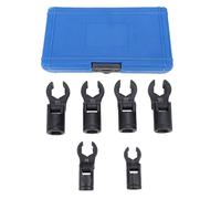 Yechiry 6PCS Chiavi a Zampa di Corvo 1/2 3/8 Pollici Drive 6 Punti Presa 180 Testa Flessibile Set di Chiavi per Linea Carburante 12mm 14mm 16mm 17mm 18mm 19mm Strumenti di Riparazione