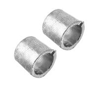 Yechiry Adattatori per Poli Convertitore Terminale Batteria per Auto Maniche Durevoli per Anodo Catodico per Proprietari di Auto Metallo Argento