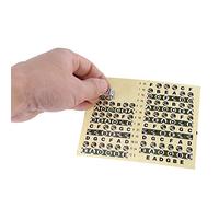 Yechiry Adesivo Scala Musicale per Chitarra, Etichetta per Note Sulla Tastiera Ultra Sottile per Principianti, Migliora L'allenamento Dell'orecchio, Giallo, 1 Pezzo, Spessore 0,05 Mm