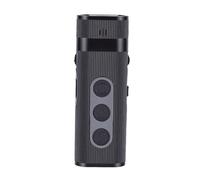 Yechiry Amplificatore, Cuffie Cablate, Dispositivo di Ottimizzazione Vocale con Controllo del Volume, Cancellazione del Rumore e Ricaricabile, Ideale per gli Anziani (BLACK)