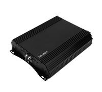 Yechiry Amplificatore per Auto a 4 12V 4 X 250W Uscita Ad Alta, Amplificatore Stereo per Auto di in Lega di Alluminio, Custodia in Lega di Alluminio Spazzolato Uscita Potente