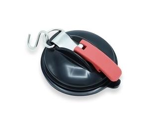 Yechiry Ancoraggio a Ventosa, Ancoraggio Riutilizzabile per Costruzione in Ferro PVC, Supporto per Superfici Lisce con Gancio a S con Presa Forte, Ideale per Auto, Campeggio, Tenda da Sole,