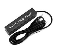 Yechiry Antenna Nera Universale per Autoradio con Segnale Migliorato e Antirumore - Antenna Nascosta di Alta qualità per Tutti i Tipi di Veicoli, 1 unità
