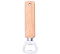 Yechiry Apri di Bottiglia di Birra, Cavatappi a Manico in Legno con Meccanismo a Leva per Vino, Soda, Tappi di Vetro, Utensile a Barre Multiplo con una Semplice Rimozione di Tacchetti, Acciaio