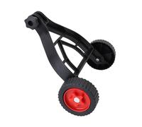 Yechiry Attacco della Ruota del Trimmer a Corda, Ruota di Supporto per Falciatore di Tubi da 26 Mm a 28 Mm, Rullo Ausiliario Regolabile con Telaio di Plastica in Metallo Robusto per Leta