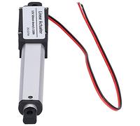 Yechiry Attuatore a Movimento Lineare a Basso Rumore 12V, Corsa da 50 Mm per Applicazioni Mediche e Industriali Alloggiamento in Alluminio (Corsa 50mm-4mm/s-150N)