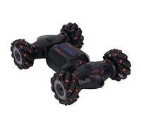 Yechiry Auto Acrobatica RC, Auto Telecomandata con Scorrimento a 360 Gradi su Entrambi i Lati, Controllo Dell'orologio con Rilevamento dei Gesti con Luci e Musica per Bambini (ORANGE)