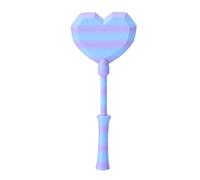 Yechiry Bacchetta Porta Carte di Credito con Motivo a Cuore Stampata in 3D Portatile Tocca per Pagare Supporto Senza Contatto per Regalo di Compleanno di Natale 36 Cm/14,2 Pollici