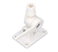 Yechiry Base a Cricchetto a Doppio Asse Regolabile per Supporto Antenna Marina per Barche, Staffa ABS Multifunzionale per Antenne Marine Standard, Installazione Semplice