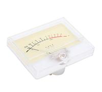 Yechiry Basetta VU Meter, Basette Livello DB TN-90-8735, Misuratore di Livello Audio con Lampadina Arancione 12V 55mA, Ideale per Studio di Registrazione Fai da Te e Audio per Auto