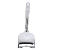 Yechiry Bigodino per Ciglia Riscaldate, Bigodino Elettrico Ricaricabile USB con 4 modalità di Temperatura, Calore Veloce, Sicuro Delicato per il Curling a Lungo Duraturo per le Donne (WHITE)