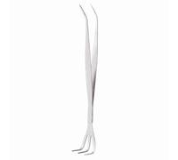 Yechiry Bonsai Tool with Ergonomic Handle, 2-in-1 Design, for Potatura e | Acciaio inossidabile, rastrello per radici, pinzetta, antiscivolo, resistente