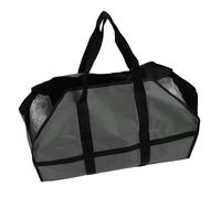 Yechiry Borsa Portante Portatile, Grande Borsa per Legno di Fuoco, Supporto per Legna da Ardere con Manici Comodi per Il Barbecue da Campeggio a Riscaldamento Domestico (D)