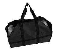 Yechiry Borsa Portante Portatile, Grande Borsa per Legno di Fuoco, Supporto per Legna da Ardere con Manici Comodi per Il Barbecue da Campeggio a Riscaldamento Domestico (B)