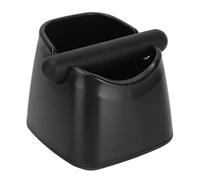 Yechiry Busta per caffè Piccolo Contenitore Resistente Alle Cadute per caffè Macinato con Barra Rimovibile - Materiale ABS Resistente per Uso Domestico e Al Bar (BLACK)