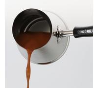 Yechiry Caffettiera Turca, 2 Pezzi, Acciaio Inossidabile (850ml) | Antiruggine, Beccuccio Senza Perdite, Lavabile in Lavastoviglie, Bollitore per Burro, Latte e Salsa