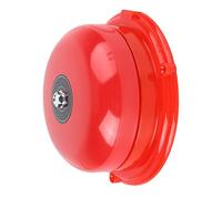 Yechiry Campanello Elettrico di Allarme Antincendio 4" con Controllo Interno in Metallo, 100 DB, per Installazione Portatile con Trapano di Sicurezza Antincendio (220V)