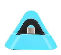 Yechiry Caricabatterie Portatile di Tipo C per Interruttore con Base Inferiore in Metallo, Supporto di Ricarica in ABS Resistente per Giochi, Giallo/grigio/blu Verde (Blu e Verde)