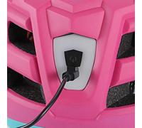 Yechiry Casco Regolabile per Bambini per Monopattino Pattinaggio, 52-56cm | Spia luminosa, guscio in PC EPS, casco multisport per bambini in bicicletta e