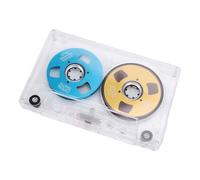 Yechiry Cassetta a Bobina da 50 Minuti, Ideale per la Registrazione musicale. Scocca in ABS, Materiale in Lega di alluminio. Pronto per L'uso Appena Estratto Dalla Scatola