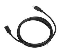 Yechiry Cavo di Prolunga Micro USB 2.0 Maschio-femmina con Doppia Schermatura Cavo di Lunga Durata da 1,5 M/4,9 Piedi Comodo per il Trasporto e lo Stoccaggio