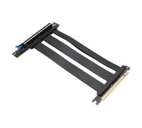 Yechiry Cavo di Riser PCIE 5.0, Adattatore Estensione Flessibile Ad Alta velocità 90 Gradi, PCI E 16x 128GB/S Compatibile con PCIE 4.0, WRX80 90E, RTX4090/5090, RX7900XTX (30 cm)
