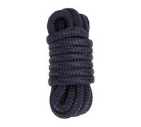 Yechiry Cavo per Ormeggio per Barche, Corda per Barca in Nylon a Doppia Tessitura 1/2 Pollice X15 Ft con Anello 12 Pollici Corda di Ormeggio Ad Alta Resistenza di Grado Marino per (blu navy)
