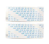 Yechiry Cavo Piatto Flessibile per Stampante Trasmissione Rapida Ad Alta Morbidezza per XP600, Cavo a Nastro FFC Sottile e Leggero per il Settore Aerospaziale Ed Elettronico, Set di 2 (30 cm)