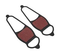 Yechiry Ciaspole da Invernali Antiscivolo per Sabbia Grossa, Tacchetti da per Ghiaccio per Uomo e Donna, Coperture per Racchette da in Gomma Resistente per Caccia, Pesca Sul Ghiaccio, 2 Coperture per