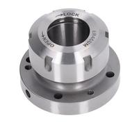 Yechiry COLLET COLLET DI SCARPAGGIO ER40, Supporto per Colletto in Acciaio Carbone con 7 Fori 0,005 Accuratezza Porta DI Serraggio 80 Mm DI Diametro per il Tornio per la Fresatrice CNC