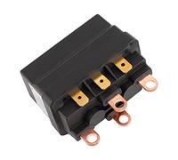 Yechiry Contattore relè Solenoide Verricello 12V 120A Resistente Alle Intemperie, Universale per Veicoli ATV UTV 4X4 Costruzione in Acciaio Plastico