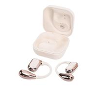 Yechiry Cuffie, Auricolari Wireless con Cancellazione del Rumore, Custodia di Ricarica Ganci per le Orecchie Auricolari con Batteria a Lunga Durata, Ideale per Ciclismo Sport Corsa Guida (GOLD)