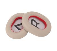 Yechiry Cuscinetti Auricolari di Ricambio Cuscinetti in Morbida Pelle Proteica per un Comfort e una qualità del Suono Migliorati per Cuffie Backbeat Pro2 SE e Voyager 8200 UC, Confezione da 2 (WHITE)